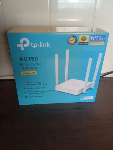 Roteador TP-Link AC750mbps novo 