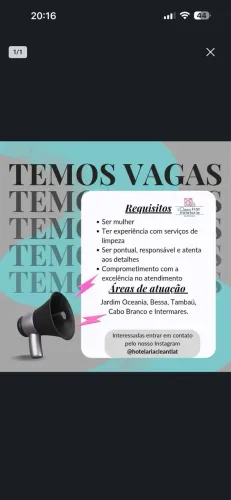Vaga de emprego
