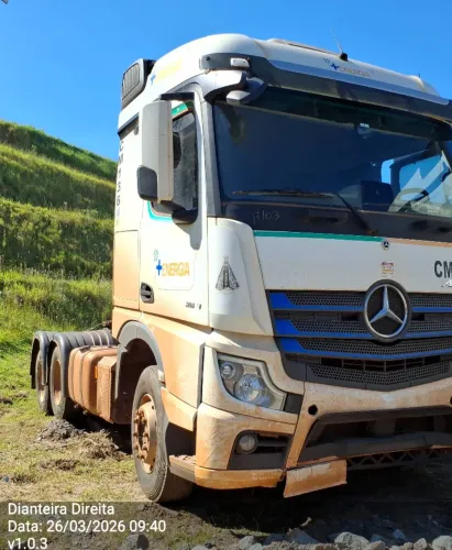 Mercedes-Benz Actros Actros 2651 MP5 LS 6x4 2p (diesel)(E5) 2022/2022 Vamos Seminovos Pinh