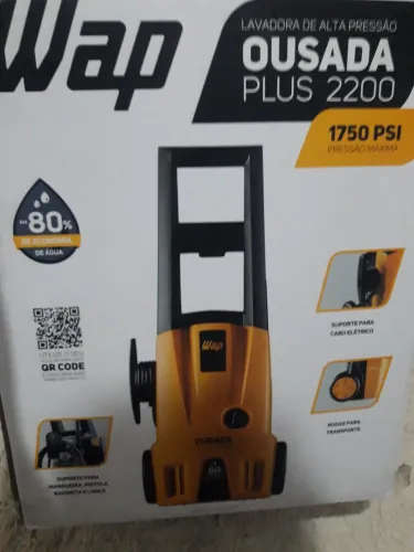 Lavadora de Alta Pressão Wap Ousada Plus 2200 1500W 1750 PSI 220V