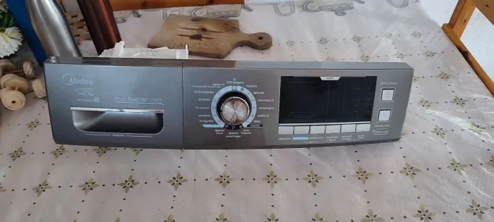 Conjunto de placa e painel frontal Midea LSD11x2 original