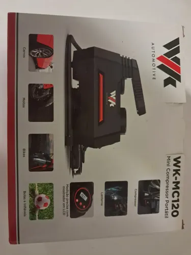 EXCELENTE MINI COMPRESSOR PORTÁTIL PARA CARROS
