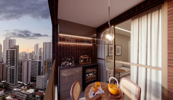 Apartamento com 3 Quartos sendo 1 suíte na Real da Torre