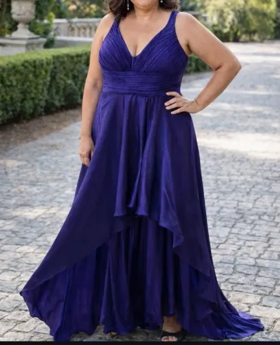 Vestido Azul Marinho