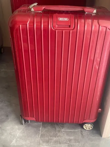 Mala Rimowa de Bordo Salsa Deluxe ORIGINAL Vermelho-vinho (Oriental red)