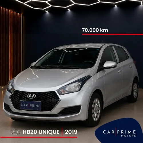 Hyundai HB20 Unique 1.0 Flex 12V Mec. 2019