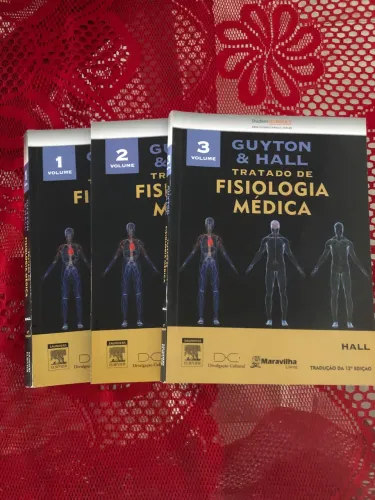 tratado de fisiologia médica;Hemetologia; Histologia Essencial; Análises Laboratoriais, 