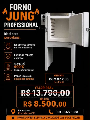 Forno de Porcelana