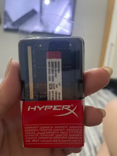 Memória RAM Notebook HyperX Impact 8GB DDR4 2400MHz CL14 - Nova Lacrada