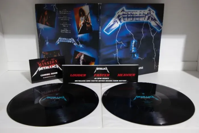 Vinil Metallica Ride The Lightning - 2 Discos - 45 RPM - 180 g - Importado EUA