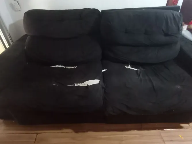 Doação de sofá - precisa de lavagem