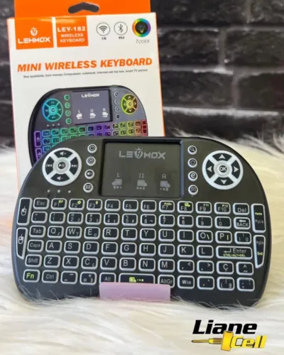  Mini Teclado Wireless Lehmox ? Compacto, prático e perfeito para suas necessidades diári