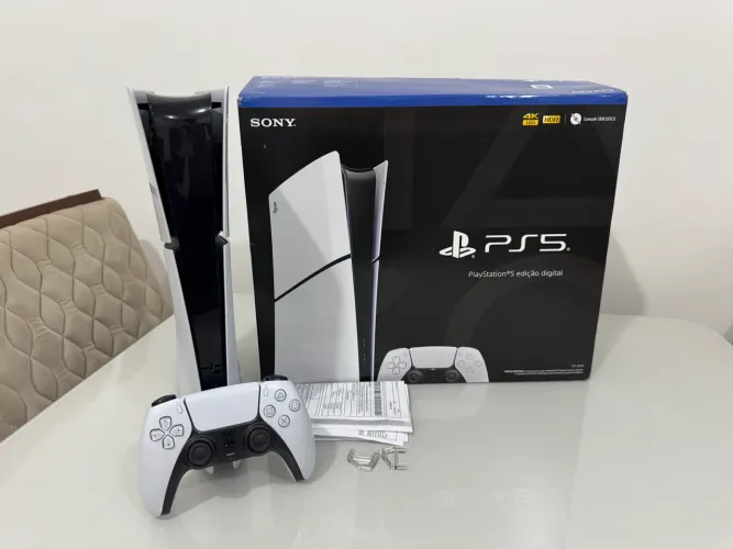 Ps5 Slim - 1 TB - Com Caixa e Nota!