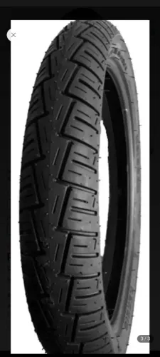 Pneu traseiro moto factor yamaha 90 90-18 com câmera
