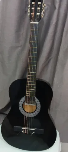 Violão clássico Preto-novo nunca usado