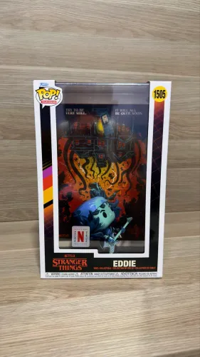 Funko Pop Stranger Things Acrílico Eddie #1505 - Original 