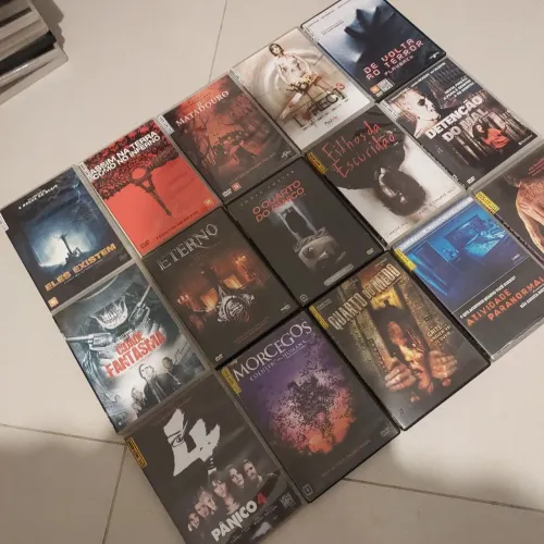 DVD 15 filmes de terror