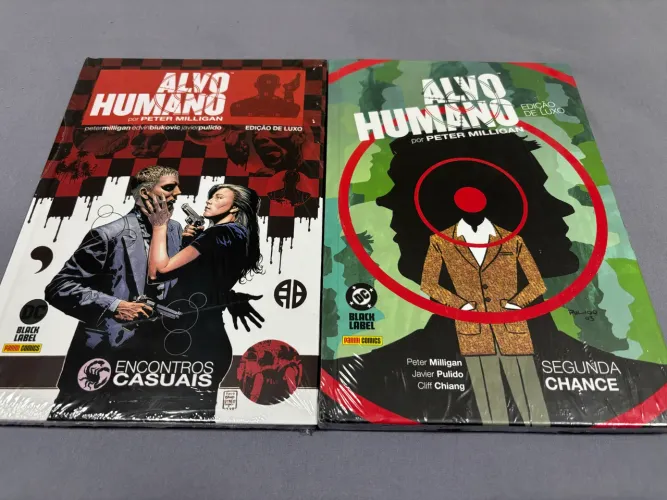 Alvo Humano por Peter Milligan - Panini