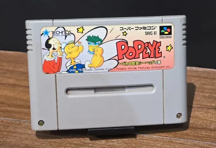Jogo Popeye Super Famicom Original