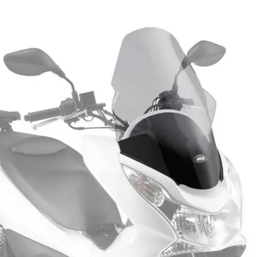 Para-brisa Bolha Marca Givi D1136St Longa Para Honda PCX 150 Cor Transparente