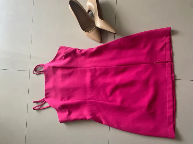 Vestido lindo Rosa