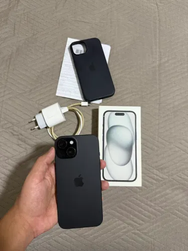 iPhone 15 - 128GB - Preto - NA GARANTIA - LEIA A DESCRIÇÃO 