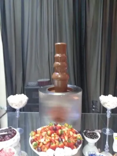 Cascata de chocolate