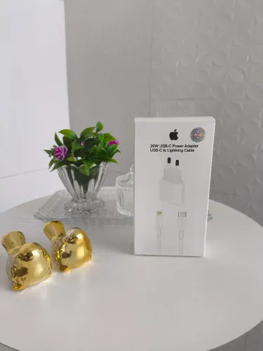 Carregador de iPhone Completo (Fonte + Cabo)