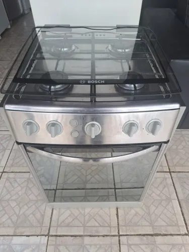 Fogao 4 bocas Bosch com grill + Entrega grátis em Sorocaba.