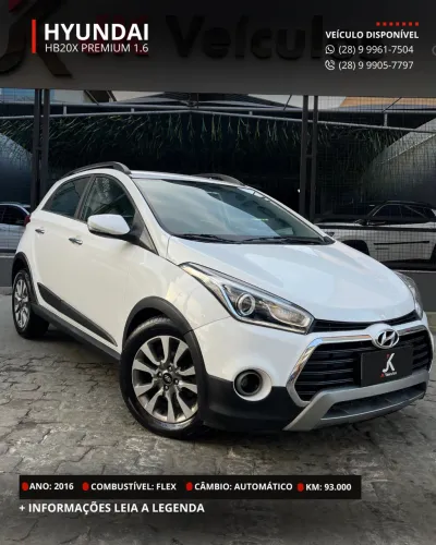 Hyundai HB20X Premium 1.6 Flex 16V Aut. 2016