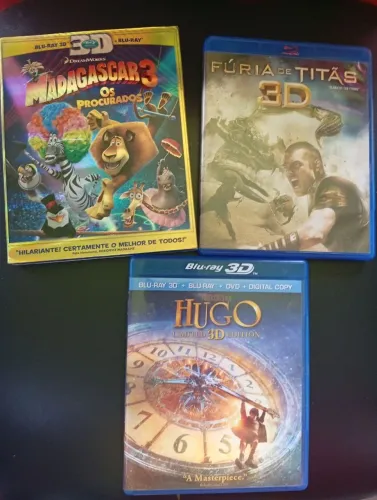 Kit reservado blu-rays 3d