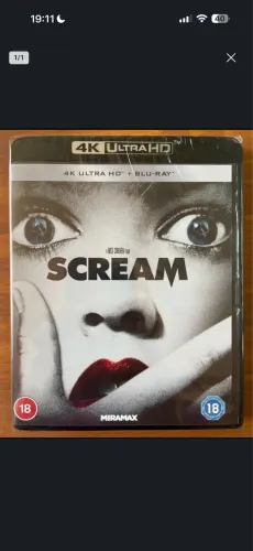 Bluray + Bluray 4k pânico scream 1 