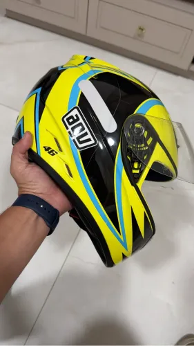 Capacete AGV K3 Valentino Rossi Original- Pouco Uso