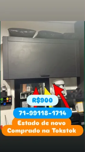 Armário suspenso Tokstok 