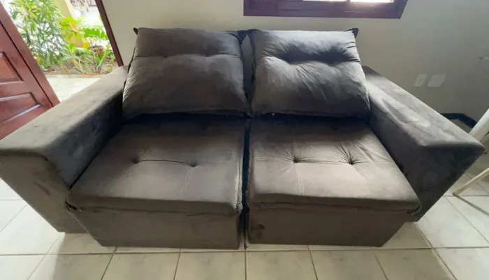 Sofá reclinavel e expansivo NOVO