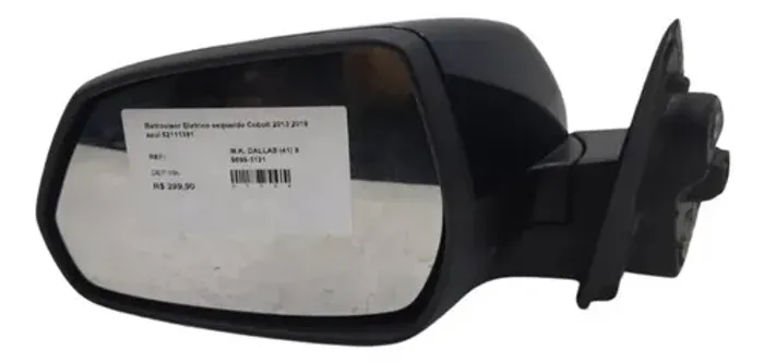 Retrovisor Eletrico Esquerdo Cobalt 2013 2019 Azul 52111381