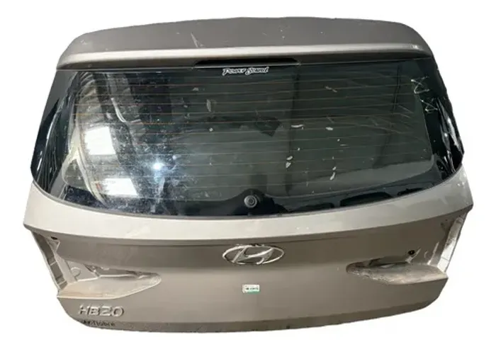 Tampa Traseira Porta-malas Hb20 2021 Hatch Prateado