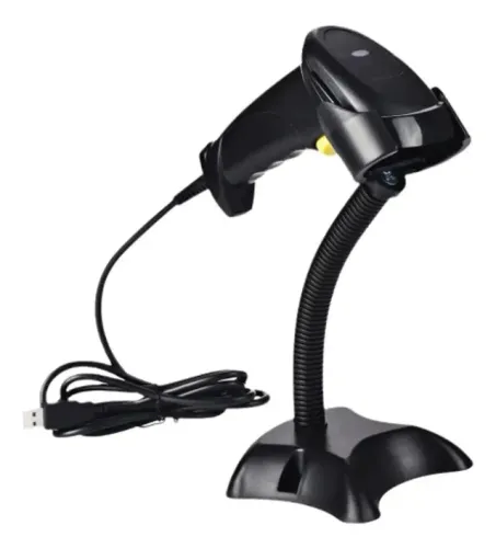 (Novo) Leitor De Código De Barras Com Suporte USB