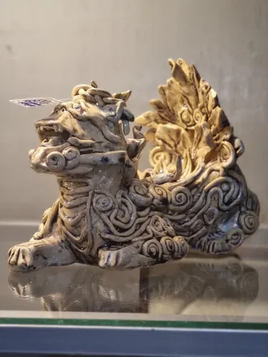 CÃO DE FÓ (Shisa de cerâmica)