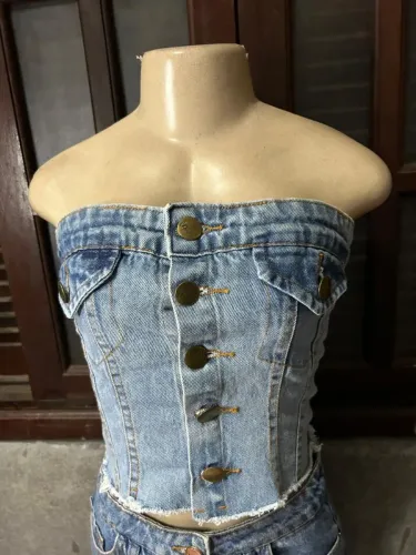 Cropped jeans 