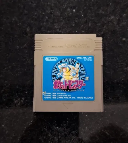 Pokémon Blue japonês CoroCoro loose