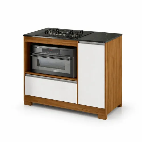 Fogão Cooktop 5 bocas novinho + balcão.