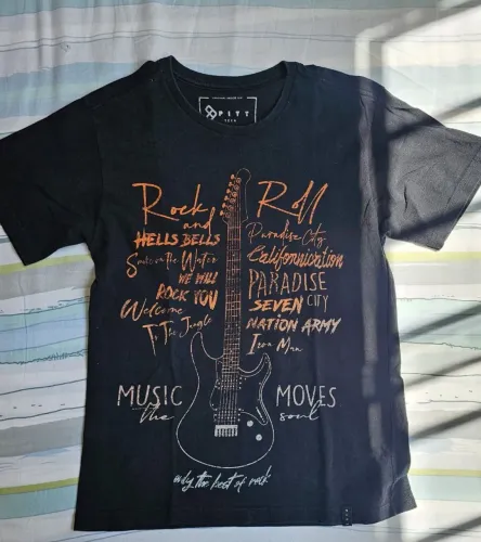 Camisetas infantis Tam. 14