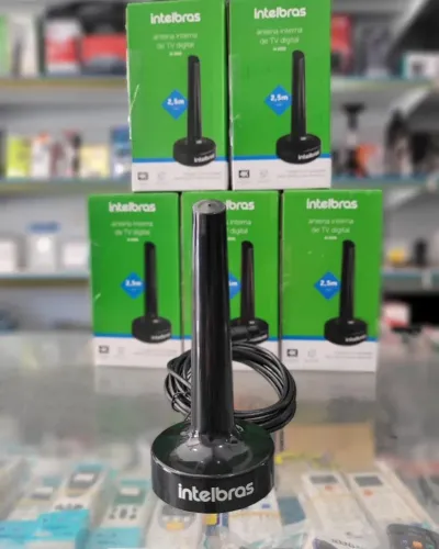 Antena de TV Interna HD Intelbras.