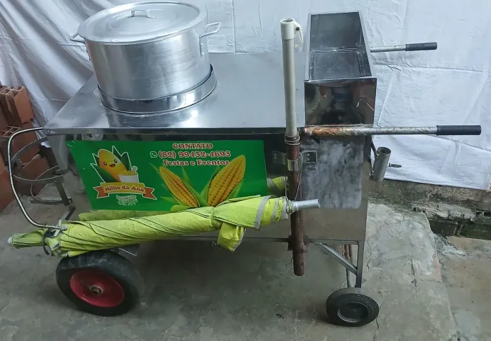 Carrinho de milho e etc...