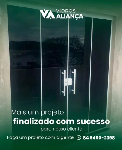Serviços de vidraçaria em geral e manutenção 