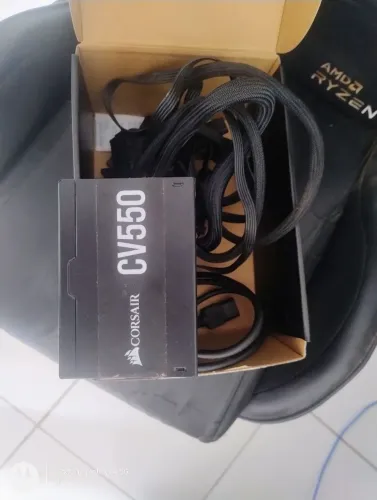 Fonte Corsair CV 550w 80 plus bronze PC