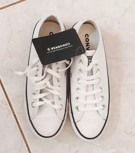 NOVO!! Tênis Sapato All Star Chuck Taylor Lift Original Branco tamanho 35