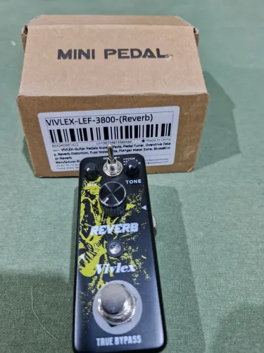 Pedal Guitarra Vivilex Lex3800 Reverb