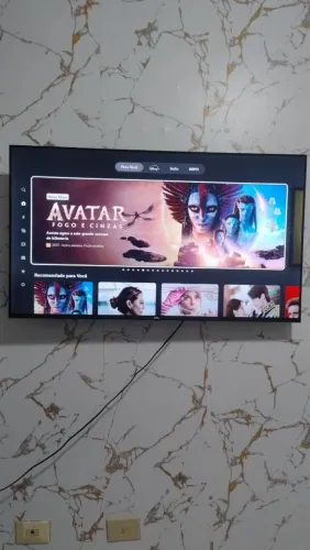 TV EFL 43 POLEGADAS SMART BLUETOOTH ANDROID BORDA FINA